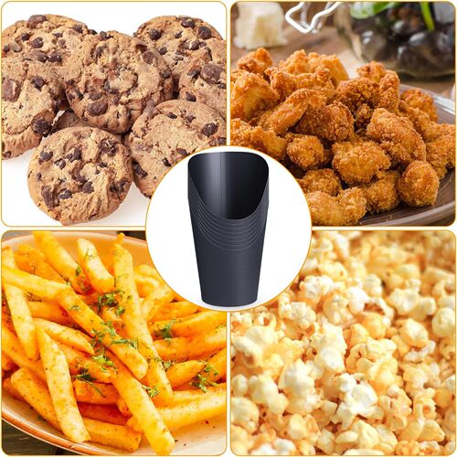 Potato stick cup, thick disposable fast food bowl, chicken corn sweet potato takeout ice cream kraft paper roundtong snack cup