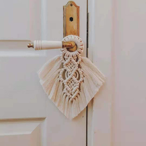 Cross-border hot selling bohemian hangings cotton rope braided wall hanging handmade tapestries home wall decorations small pendants