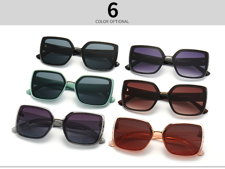 Square Sunglasses For Men Large Frame Retro Modern Style_voghion.com