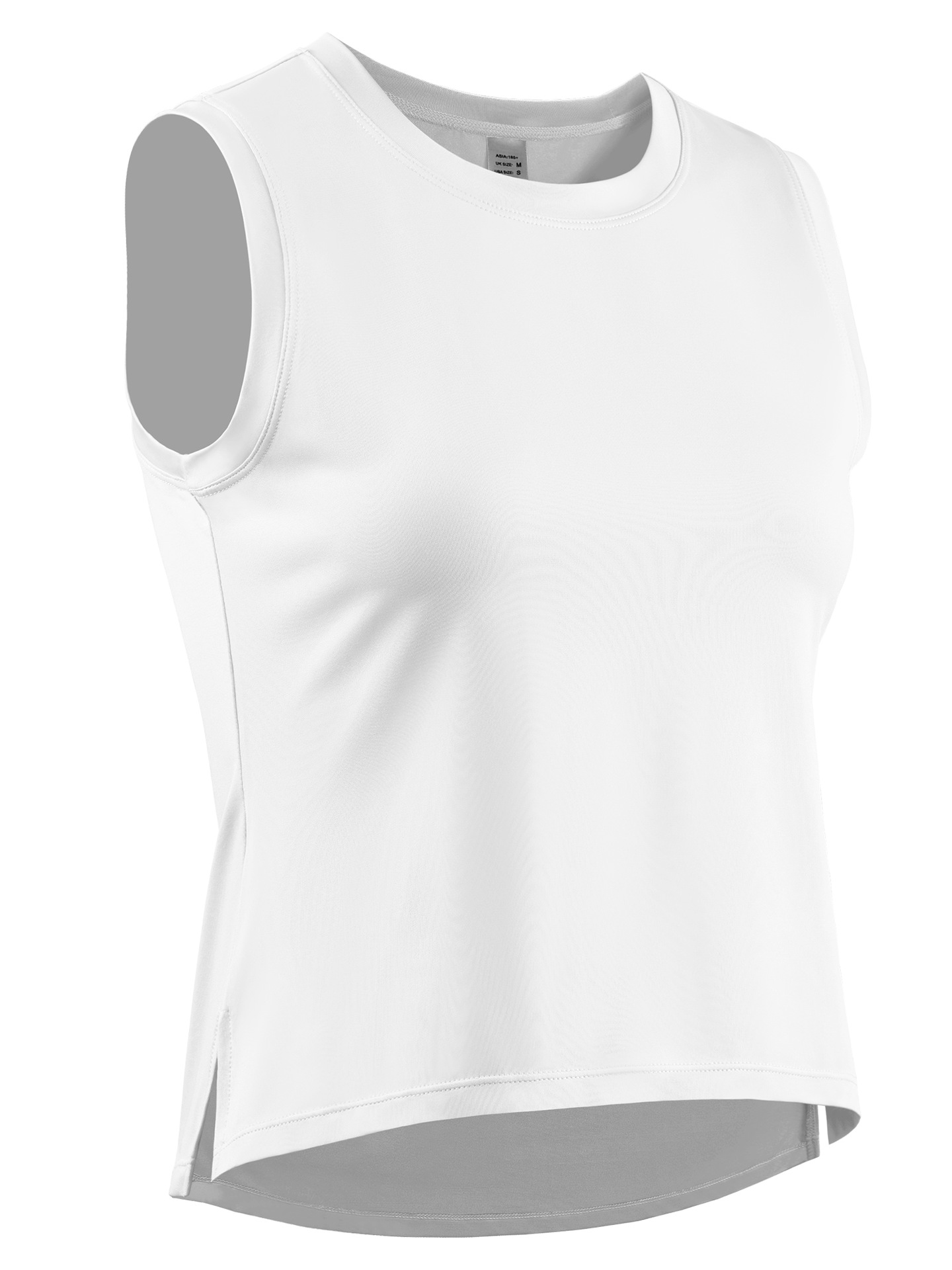 F8210 chaleco de yoga de mujer con camisa de entrenamiento de maratón sin mangas que absorbe el sudor