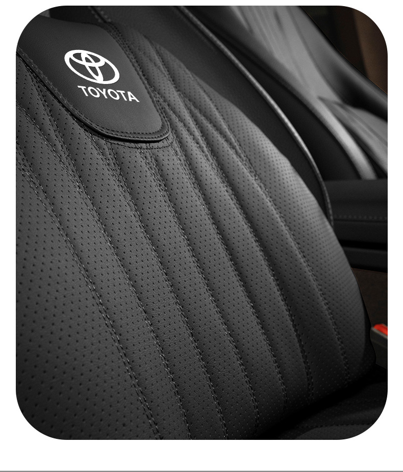 Suitable for Toyota Seat Cushion Lumbar Support Camry Ralink Wei Highlander Rav4 Corolla Chr Car Seat Cushion