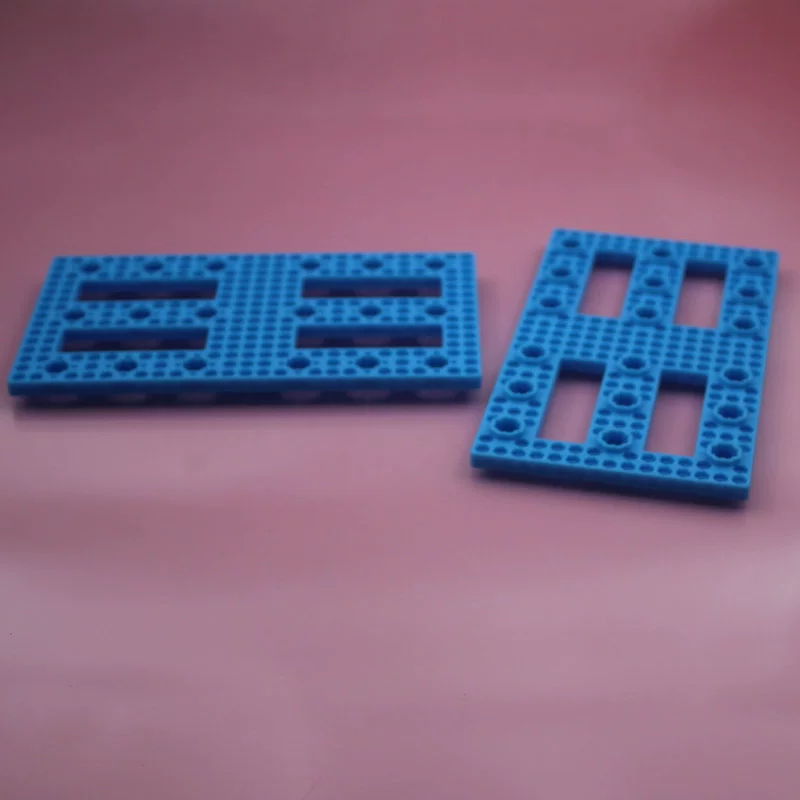BLTB136767 Синяя восьмиугольная доска с отверстием M2 гайка круглое отверстие комбинировать пластины мелкие детали