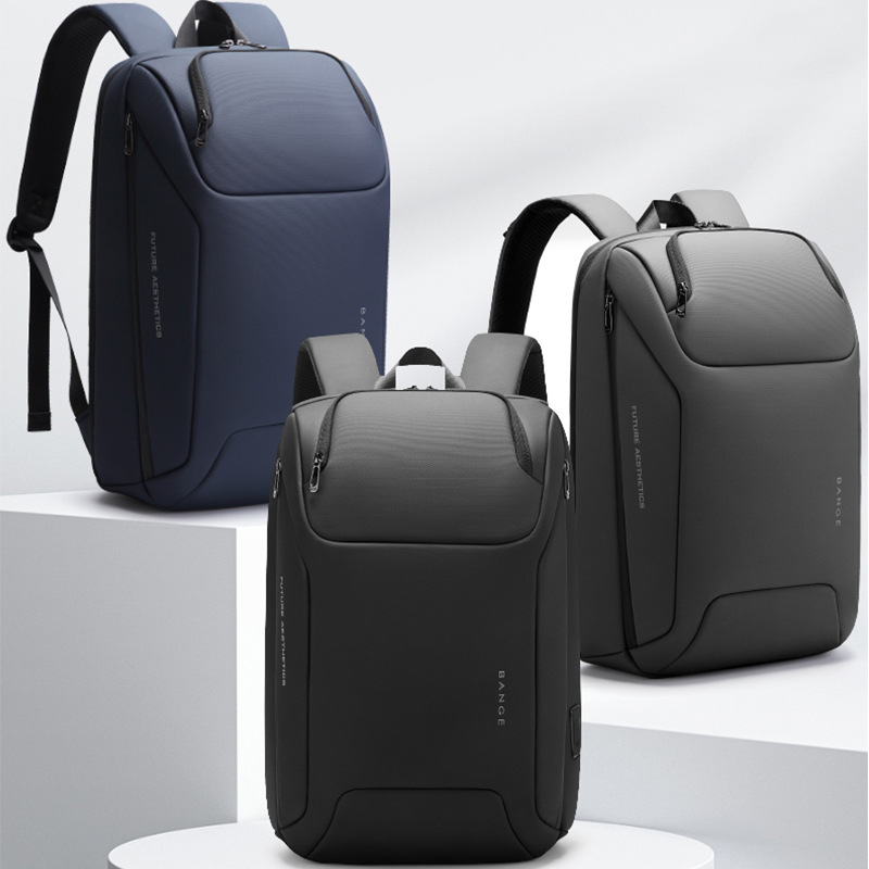 Bange Men's Waterproof Business Laptop Backpack With Usb Port_voghion.com
