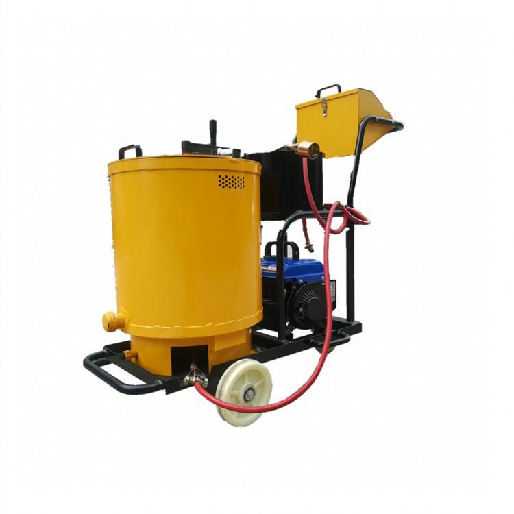 Máquina de reparación de grietas de suelo especial para carreteras municipales, máquina de vertido de asfalto empujada a mano, dispositivo de reparación de costura de ahorro de material a temperatura constante