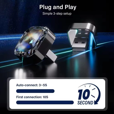 2in1 Wireless Caplay Box, Simsiz CarPlay və Android Auto