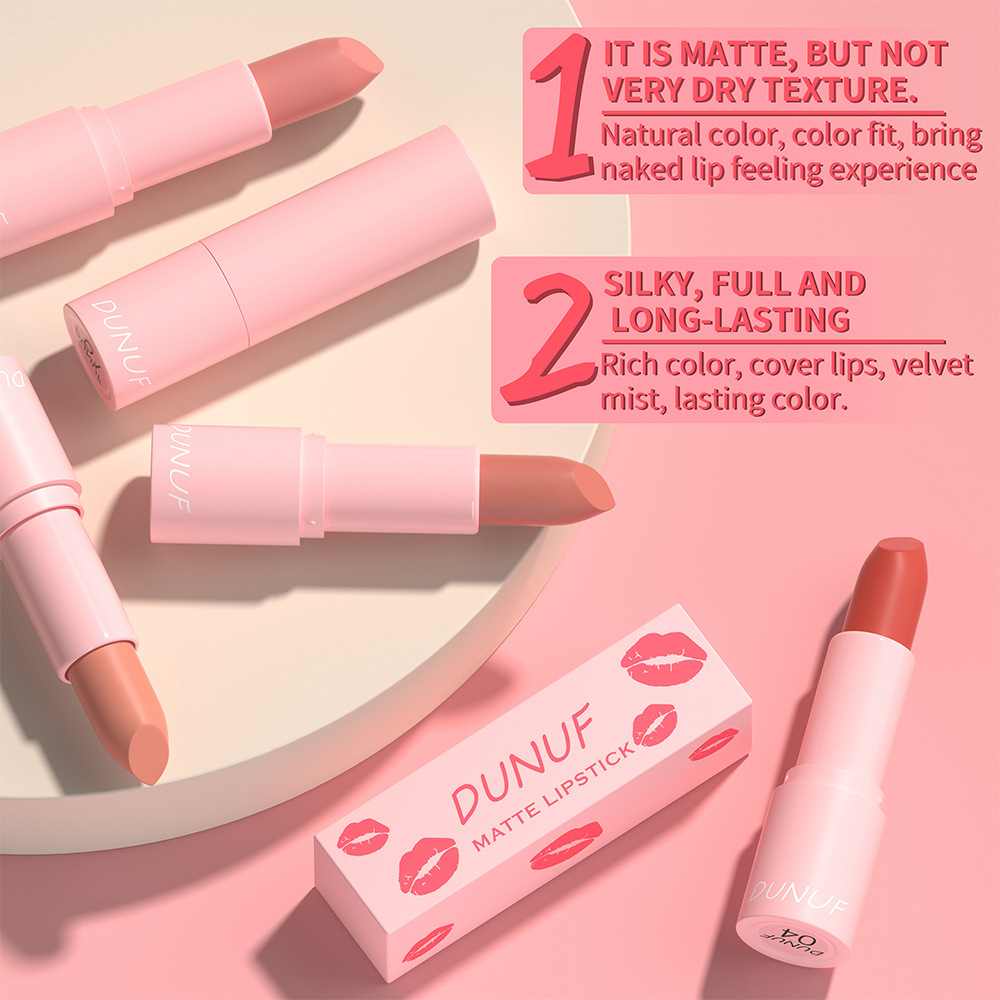 Check it out! Link Disclaimer - Exclusive for Foreign trade :DUNUF 12-color matte lipstick undefined