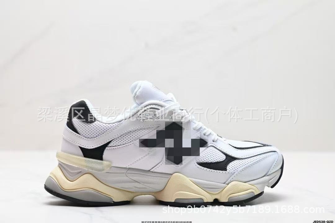 Zapatos Putian transfronterizos nb9060 amortiguador universal zapatos de papá aumentaron la altura transpirable de suela gruesa pareja zapatos deportivos casuales