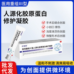 Yiyangchui 医療組換えタイプ 3 ヒト化コラーゲンゲル ファクターゲルは表皮細胞の成長を促進します