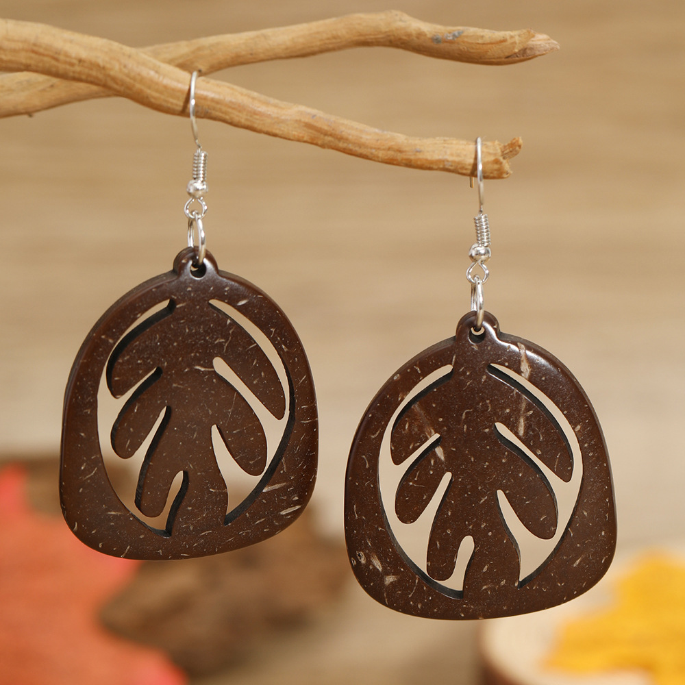 Ethnic retro fashionable universal earrings handmade