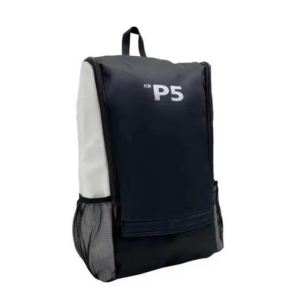 PS5 Black and White Backpack P5Logo