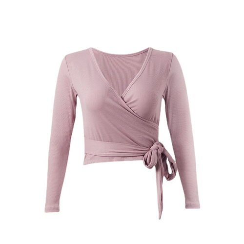 Ballet body training clothes for adults, Latin dance clothes, long-sleeved modern dance gymnastics clothes, Chinese classical tops