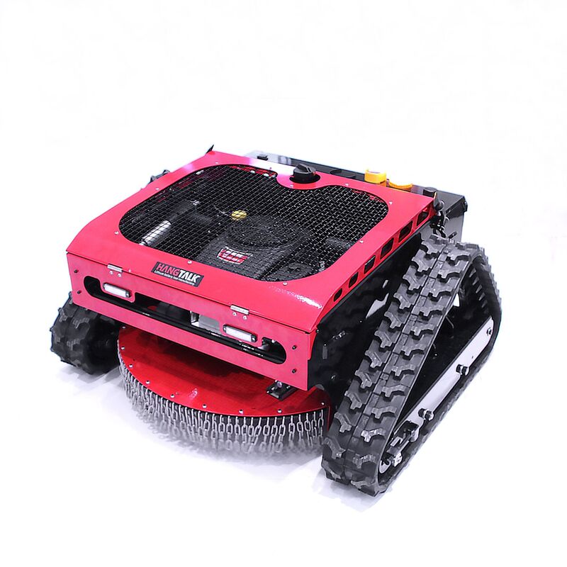 Lithium Battery Orchard Lawn Weeder All-Terrain Remote Control Lawn Mower Hillside Fully Automatic Lawn Mower Grass Trimmer