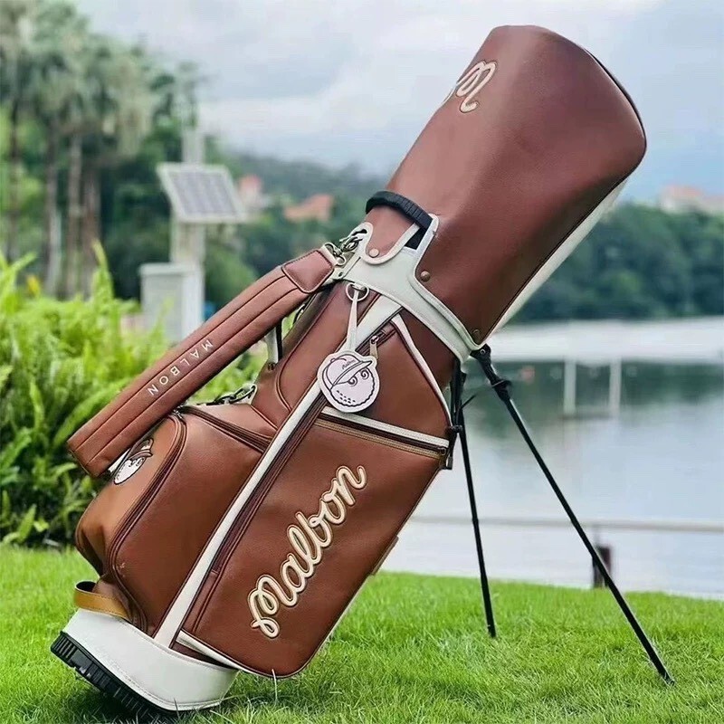 新款PEARLYGATES高尔夫球包24春款golf女大容量收纳轮滑球杆包MB|undefined
