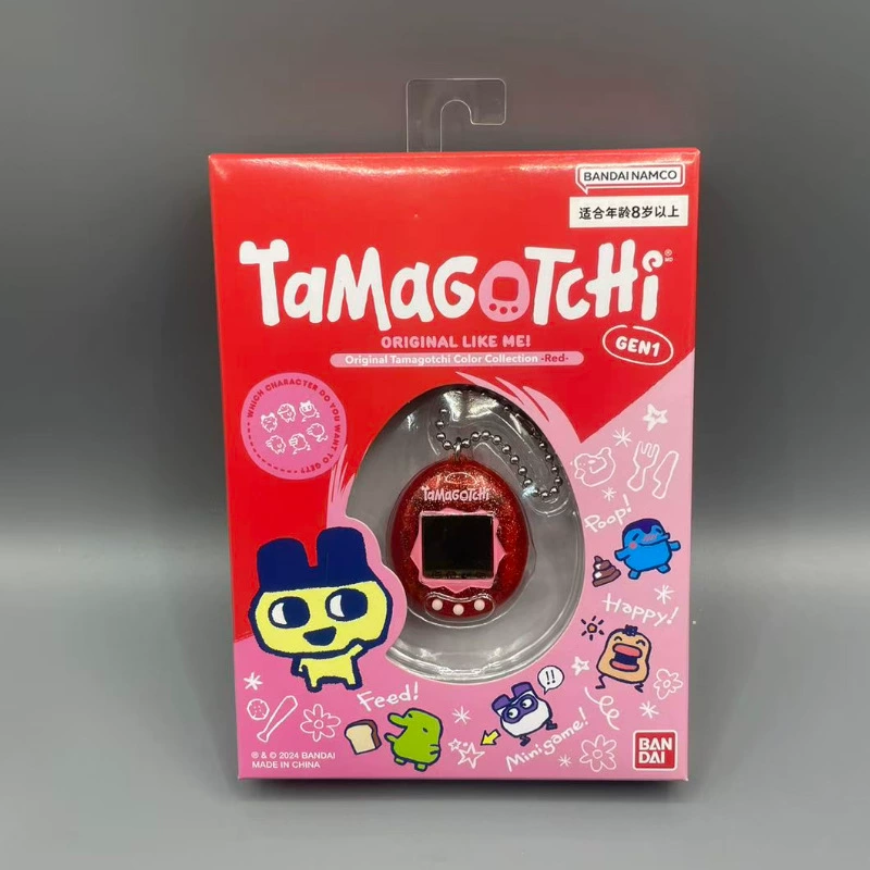 Игрушка виртуальный питомец Bandai Tamagotchi Connection — реплика и подключаемые модели, разные цвета (12 коробок)