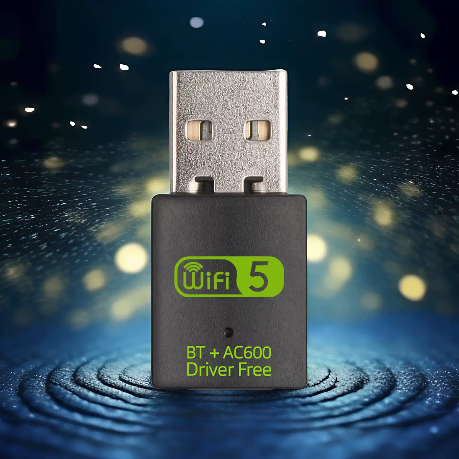 WiFi 6 USB адаптер AX900, Bluetooth 5.4, без драйвера, двойной диапазон 1300 Mbps, Plug-and-Play