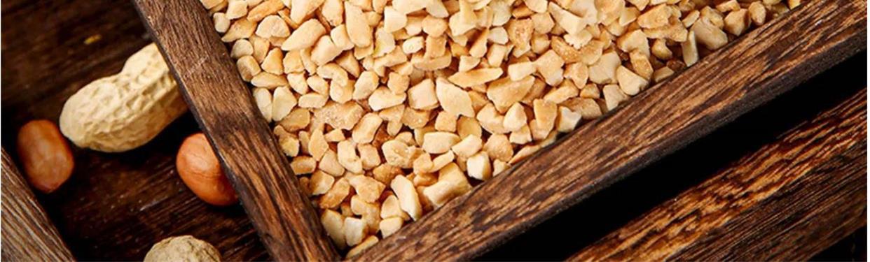 Roasted Peanut Crumbles Ready to Use Topping for Bingfen Hotpot Dip and Milk Tea Shops 500g Can specifications