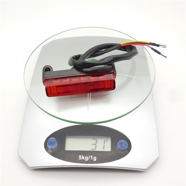 Ch-2059 European Cross-Border Motorcycle Led Rear Tail Light Off-Road Vehicle Electric Vehicle Modified Led Brake Light