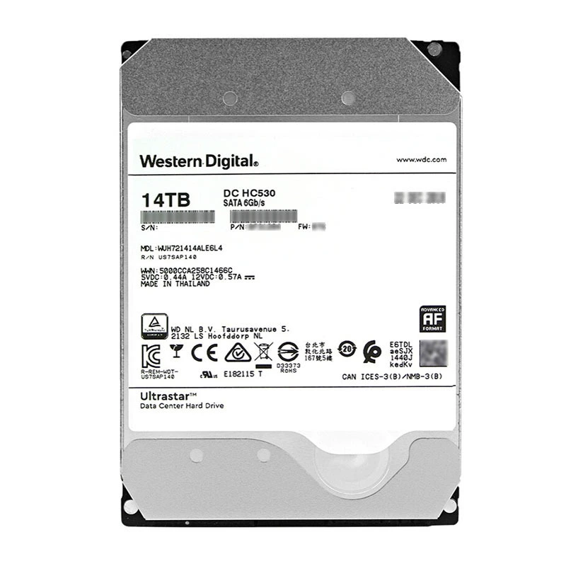 3,5-дюймовый жёсткий диск WD WUH721414ALE6L4, 14 ТБ, PMR, 7200 об/мин, 512 МБ кэш