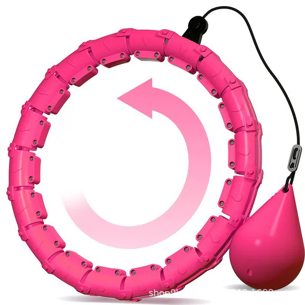 Carefully Selected Smart Hula Hoops for Women, a Cross-Border Hit Product, Detachable Fitness Equipment for Slimming the Waist and Tightening the Abdomen, Won'T Fall Off and Won'T Hurt the Waist