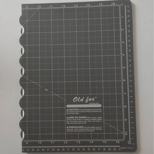 A3 gray folding cutting mat for easy carrying compact and durable old fox brand