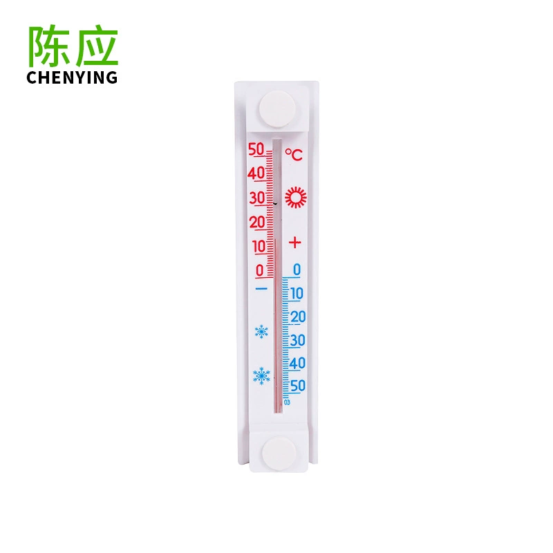 Шелковая ширма CH3001 садовый термометр для окон, теплицы, разведения, настенный подвесной декоративный пластиковый керосиновый термометр, оптовая продажа
