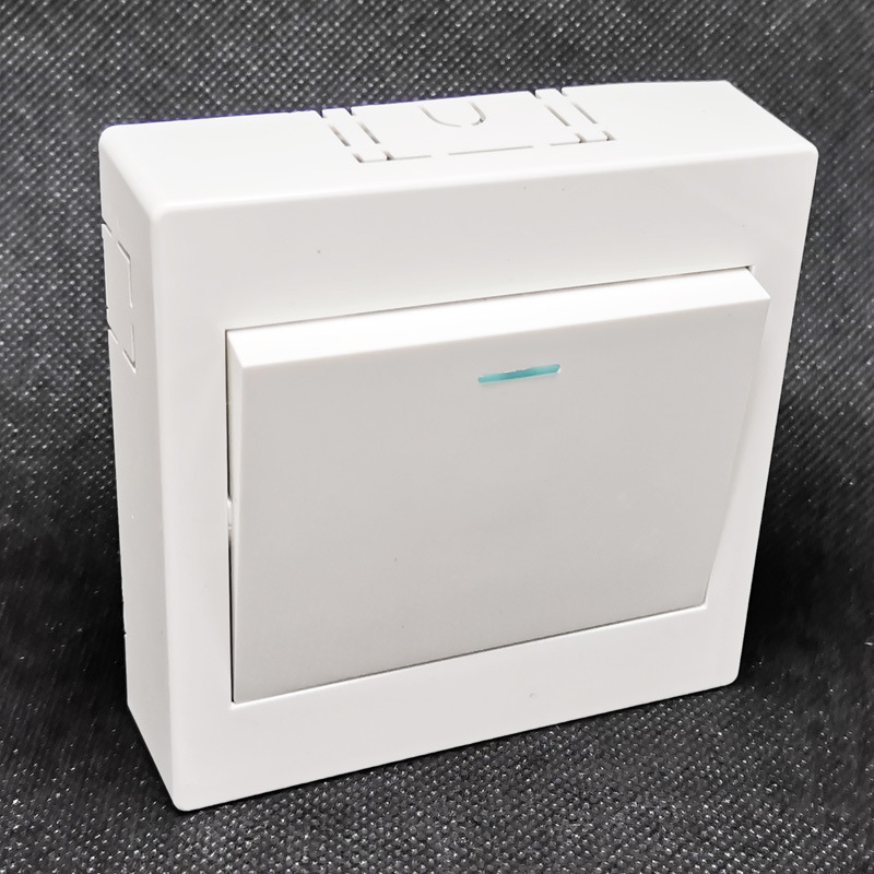 Open-mounted single switch single open switch single open control switch single open double control switch container switch socket panel