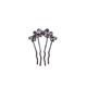 New Chinese style meatball hair pin pearl four-tooth comb hairpin U-shaped hairpin temperament hair comb
