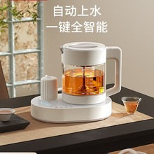 煮茶器电茶炉蒸茶喷淋式养生小茶炉办公室小型自动上水电热烧水壶