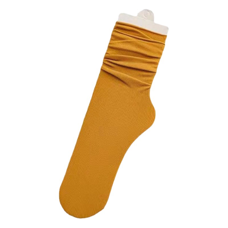 Pila Calcetines de hielo Medias de hielo Calcetines de mujer Calcetines de media pantorrilla Verano de mujer japonesa Zhuji al por mayor Terciopelo