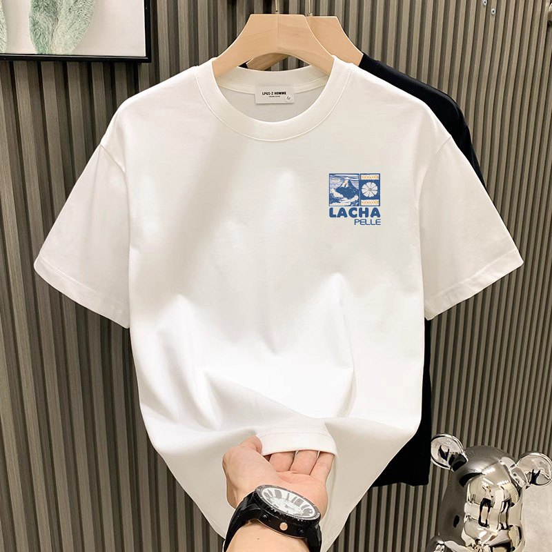 봉오리 국화 작은 라벨 [화이트]