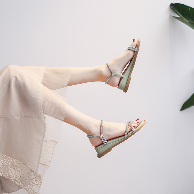 A9011 770K GIÀY DÉP SANDAL NỮ HUITDOE GẮN ĐÁ MÙA HÈ GIÀY DÉP NỮ G02 SẢN PHẨM MỚI