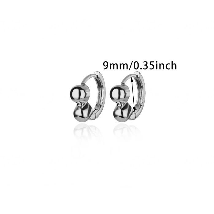 Men’s Titanium Stud And Small Hoop Earring Set Is Hypoallergenic, Tarnish-resistant And Ideal For Daily Wear. Sleek And Modern, It Creates Stunning L_voghion.com
