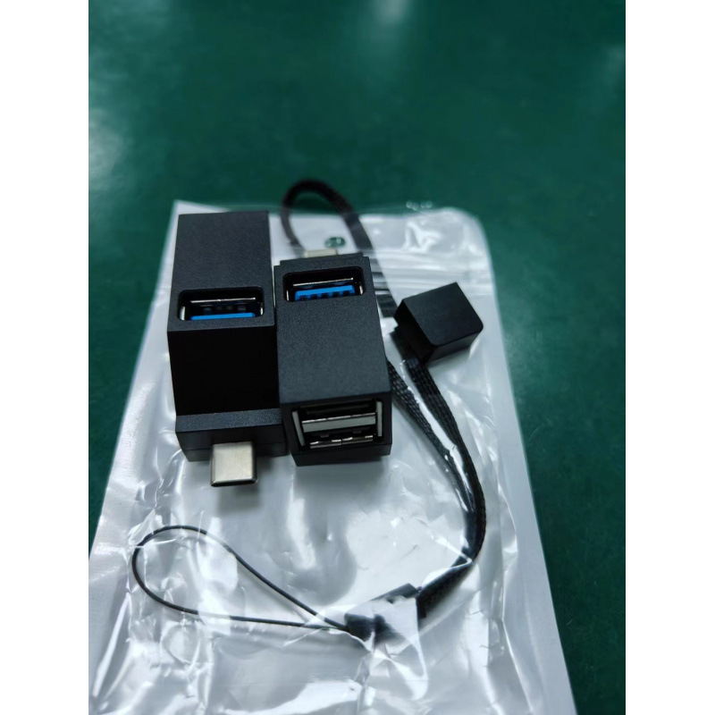 ポータブルマルチインターフェースHUBスプリッタusb3.0高速ハブ外部接続|undefined