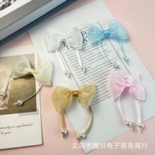 新款热销挂珠包腰蝴蝶结辅料儿童发饰配件内衣内裤娃衣服饰配饰