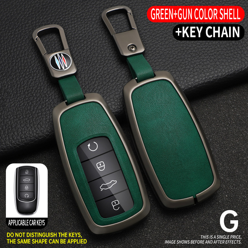 G 스타일 총 녹색 + 사각형 버클