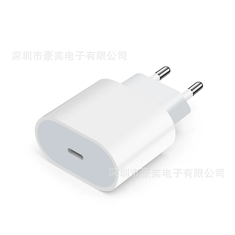 Настенная зарядка (Apple) совместима с iPhone 12, варианты 12W/20W/25W, белая, EU/US/UK вилки, кабель 1 м