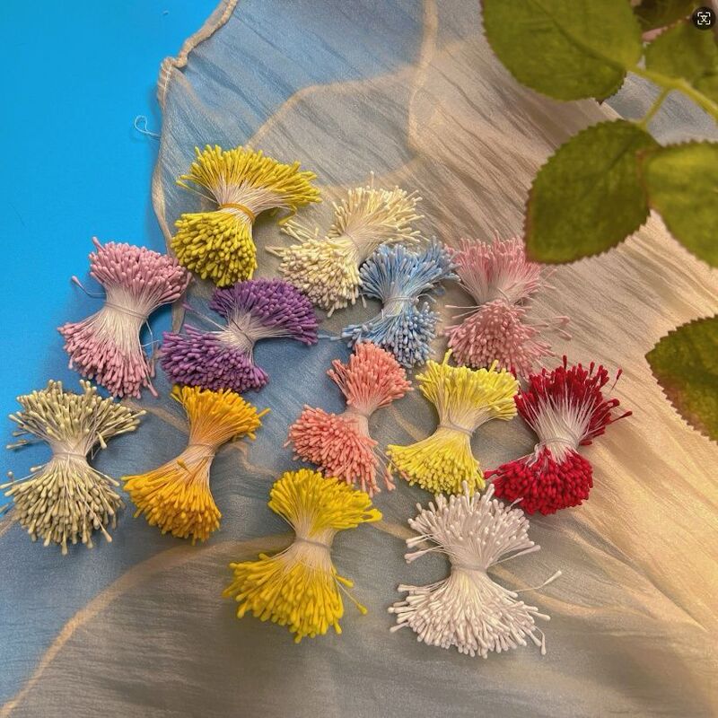 ジュエリーアクセサリー DIY 花芯ツイストスティック花材石膏ヘアピン花芯花芯シミュレーション|undefined