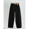 Black, elastic waist