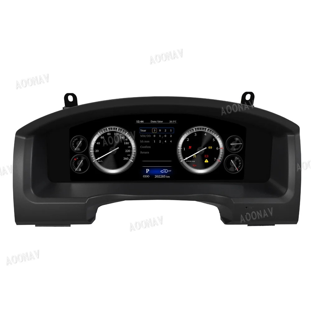 Suitable for Toyota 08-21 Cruiser Instrument Panel Lcd High-Definition Display Cockpit Speed Digital Instrument