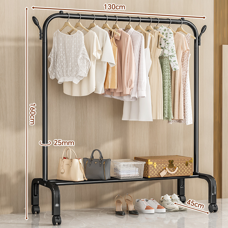 130cm 블랙 + 더블후크