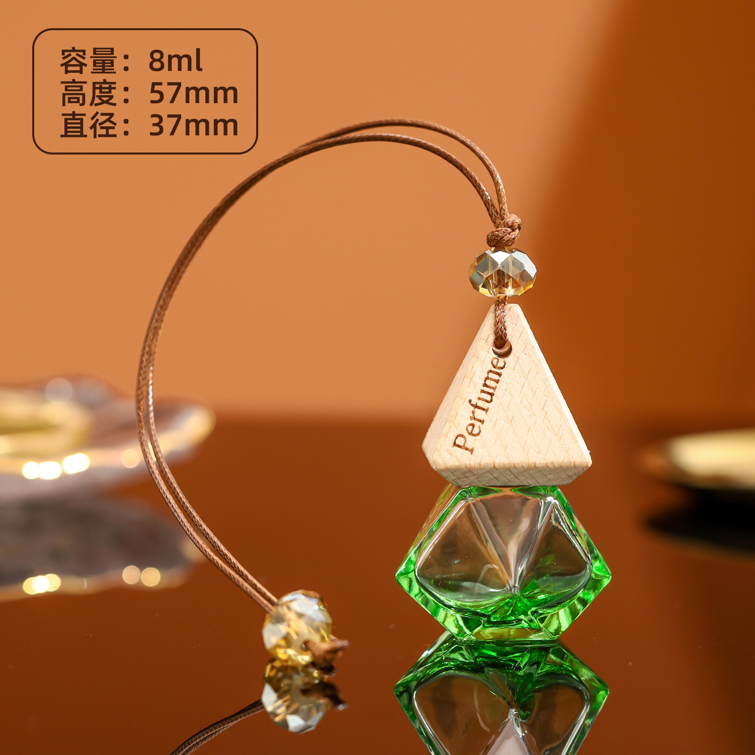 8ml;잔디 녹색;유리