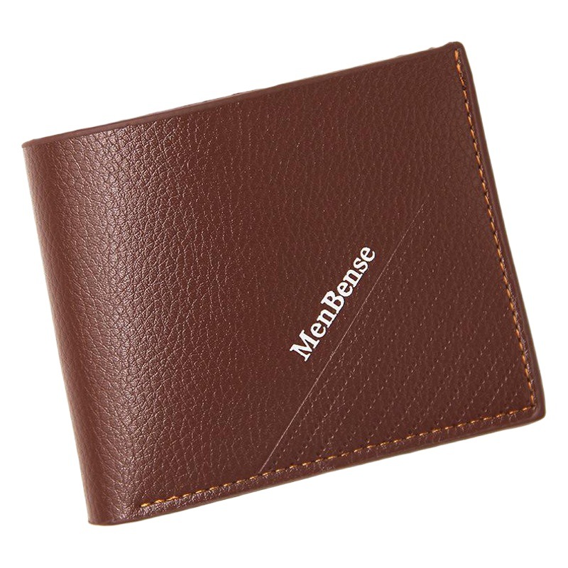 Suministro directo de fábrica de los hombres cartera corta moda casual pu Cartera de gran capacidad de los hombres de la juventud bolso de La Moneda al por mayor