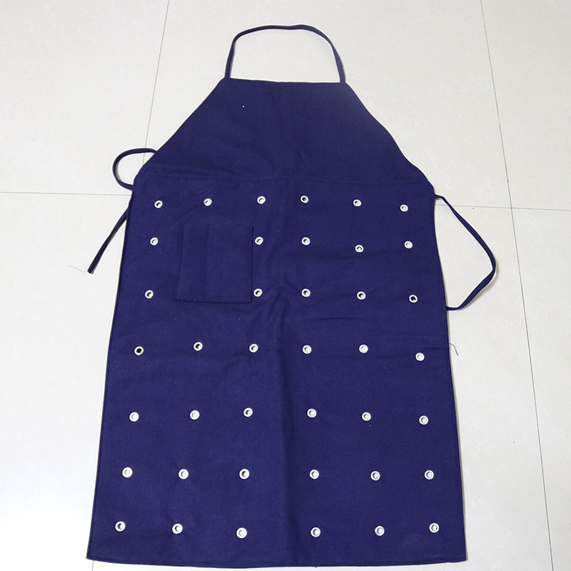 防割围裙玻璃厂专用防划伤护裙长款短款网红护衣双层牛仔帆布防护