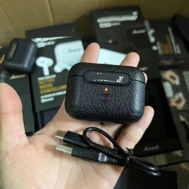 Cross-Border New Motif Anc True Wireless Bluetooth Headset M4 Heavy Bass M3 Universal Headset Engraved Logo