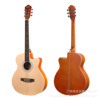 Export cross -border 40 -inch wooden guitar matte cloud surface Salon water song willow noodles