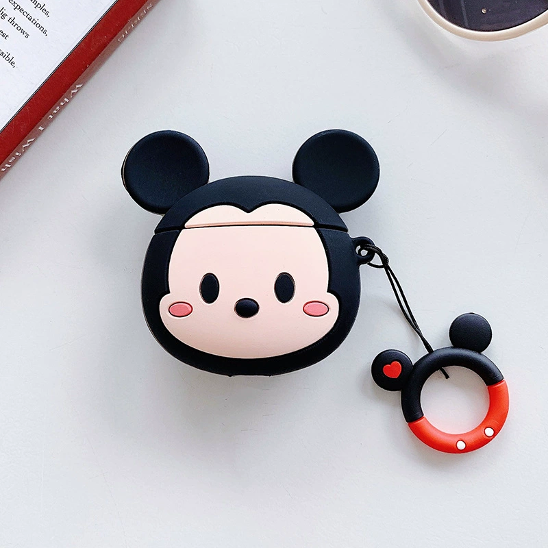 Apple, wireless headphones, compatible silicone cartoon cute protective case, bluetooth, pro2