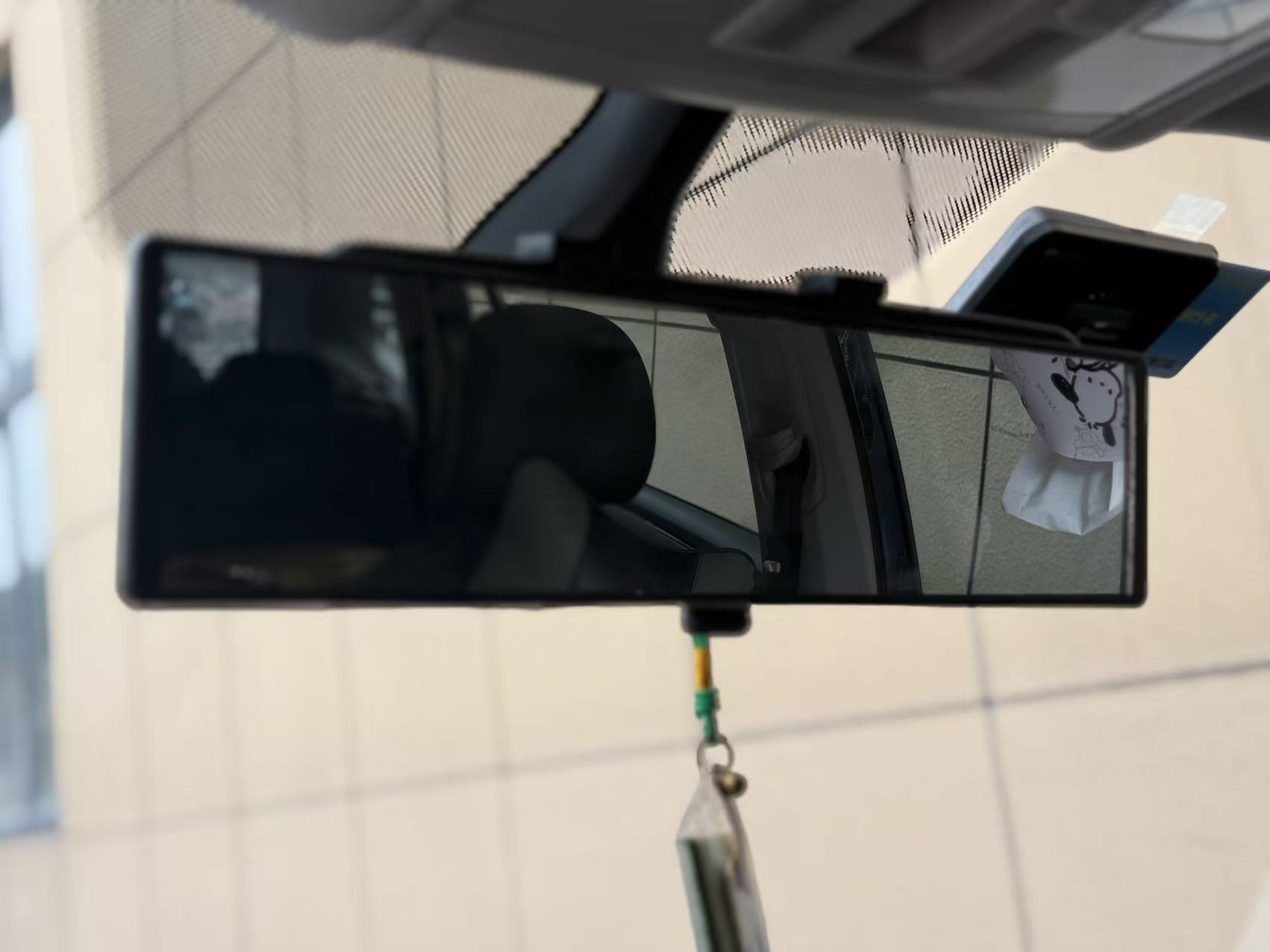 Install Rearview Mirror, Extra Large Wide-Angle Adhesive Type, Baby Observation Reversing Large Field of View Auxiliary Mirror, Car Mirror