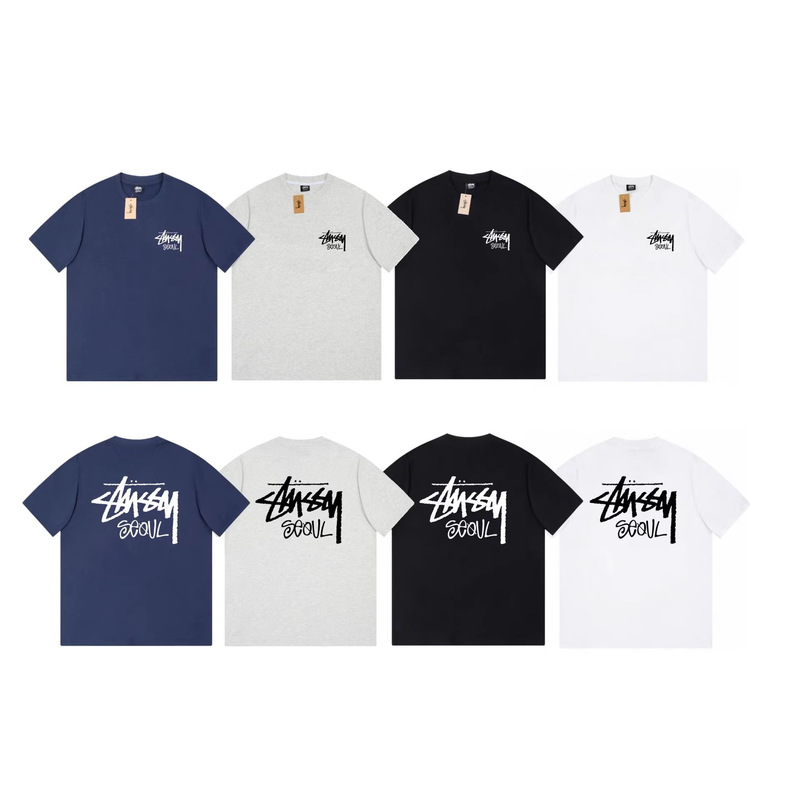 Dropshipping Foreign Trade St-Chapter City Limited Edition Series Short-Sleeve T-Shirt Cylinder Correct Version Seoul Seovl Dropshipping Foreign Trade St-Chapter City Limited Edition Series Short-Sleeve T-Shirt Cylinder Correct Version Seoul Seovl