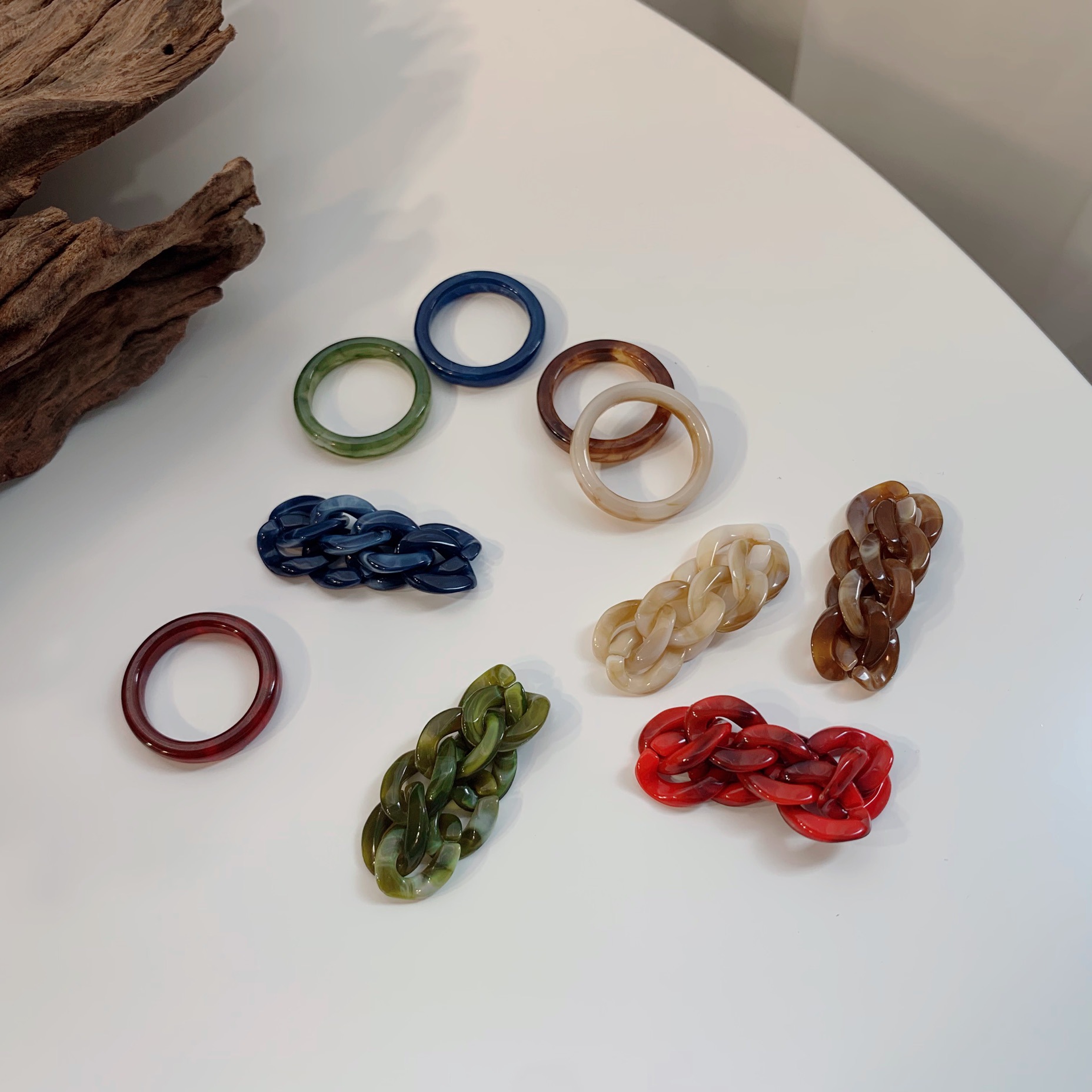 Minimalist Stackable Ring Set With Cubic Zirconia For Women_voghion.com