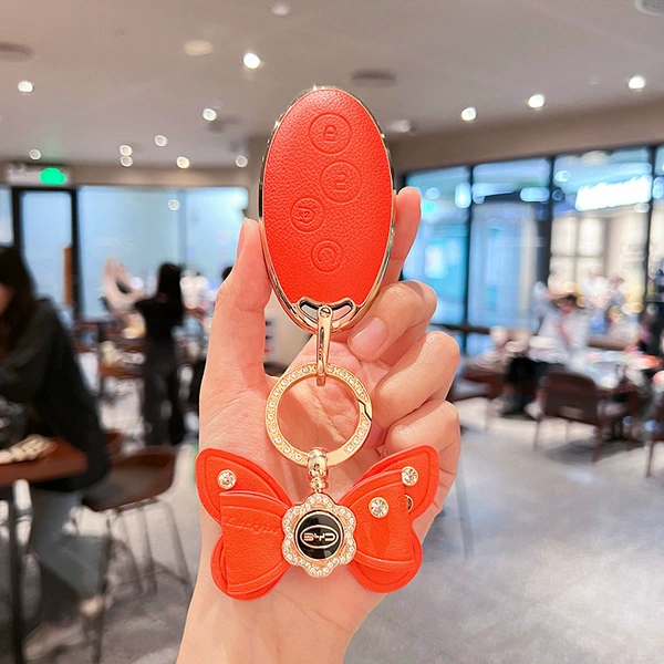 BYD Model D [Vitality Orange] Single Shell + Bow Tie